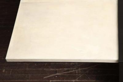  Venfield Custom Goatskin Two Tone Cocktail Table