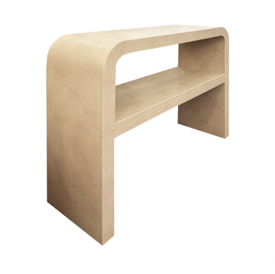  Venfield Custom Leather Wrapped Waterfall Style Console
