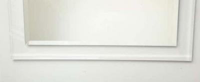  Venfield Custom Mid Century Modern Lucite Framed Mirror
