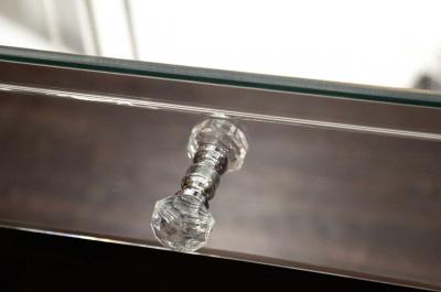  Venfield Custom Mirrored Vanity with Tryptic Mirror