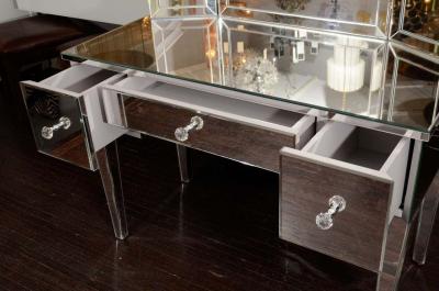  Venfield Custom Mirrored Vanity with Tryptic Mirror