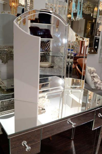  Venfield Custom Mirrored Vanity with Tryptic Mirror