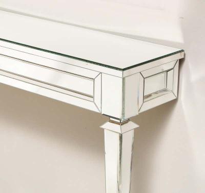  Venfield Custom Mirrored Wall Mount Console Floor Sample