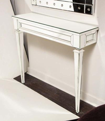  Venfield Custom Mirrored Wall Mount Console Floor Sample