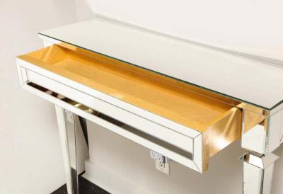  Venfield Custom Mirrored Wall Mount Console Floor Sample