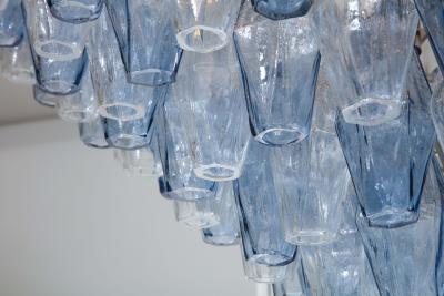  Venfield Custom Murano Polyhedron Glass Chandelier
