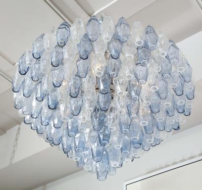  Venfield Custom Murano Polyhedron Glass Chandelier