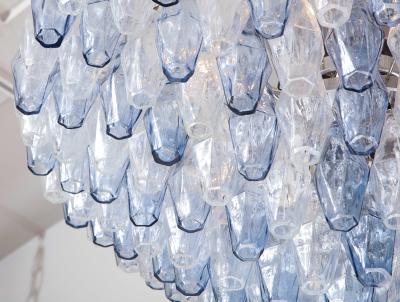  Venfield Custom Murano Polyhedron Glass Chandelier