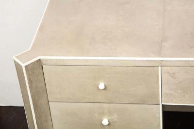  Venfield Custom Parchment and Bone Desk