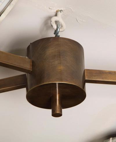  Venfield Custom Petite 3 Opaline Glass Globe Flush Mount Fixture