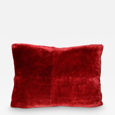  Venfield Custom Red Sheared Beaver Pillow