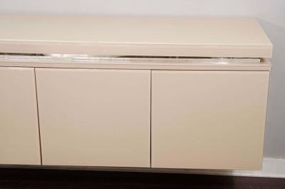 Venfield Custom Reverse Painted Glass Wall Mount Sideboard