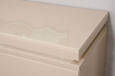  Venfield Custom Reverse Painted Glass Wall Mount Sideboard