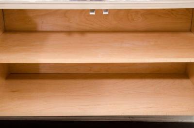  Venfield Custom Reverse Painted Glass Wall Mount Sideboard