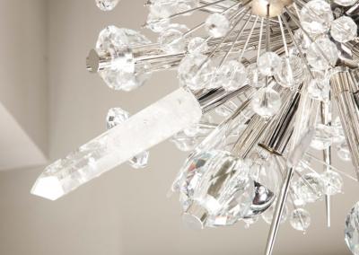  Venfield Custom Small Crystal Sputnik Chandelier