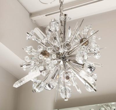  Venfield Custom Small Crystal Sputnik Chandelier