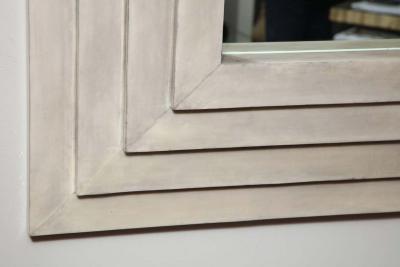  Venfield Custom Square Parchment Mirror with Four Stacked Tiers