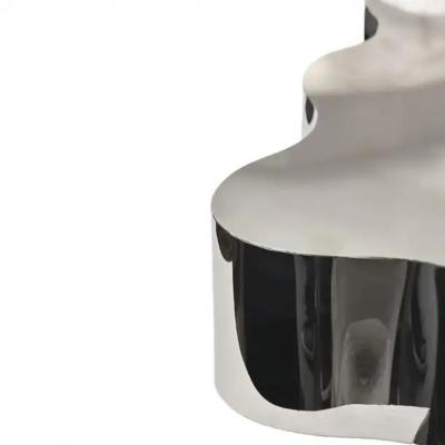  Venfield Custom Stainless Steel Wall Mounted Wave Console