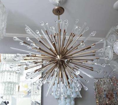  Venfield Custom Teardrop Sputnik in Antique Brass