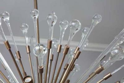  Venfield Custom Teardrop Sputnik in Antique Brass