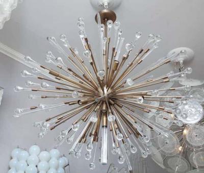  Venfield Custom Teardrop Sputnik in Antique Brass