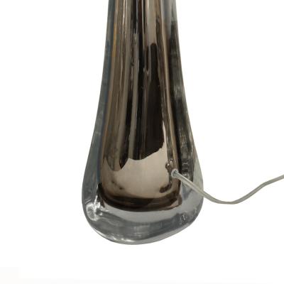  Venfield Elegant Pair of Mirrored Sommerso Glass Table Lamps 2022