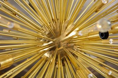  Venfield Extra Large Glass Teardrop Sputnik Chandelier