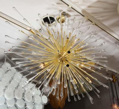  Venfield Extra Large Glass Teardrop Sputnik Chandelier
