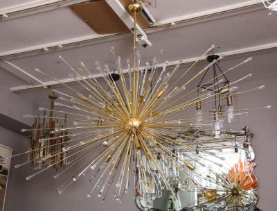  Venfield Giant Glass Teardrop Sputnik Chandelier
