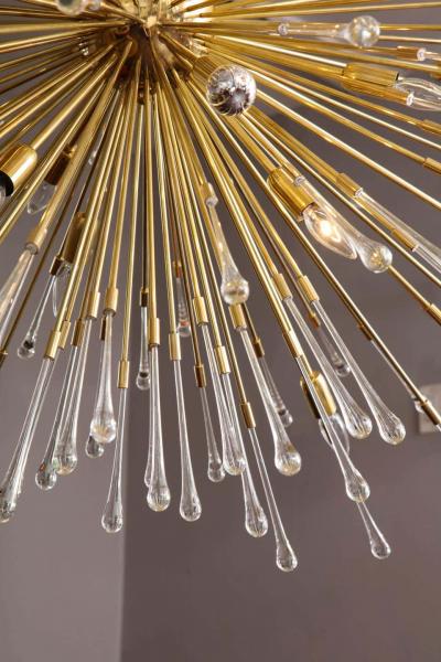  Venfield Giant Glass Teardrop Sputnik Chandelier