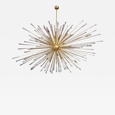 Venfield Giant Glass Teardrop Sputnik Chandelier Giant Glass Teardrop Sputnik Chandelier, Glass Teardrop Sputnik Chandelier