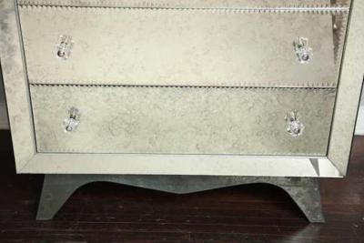  Venfield Glamorous Custom Distressed Mirror Tall Dresser