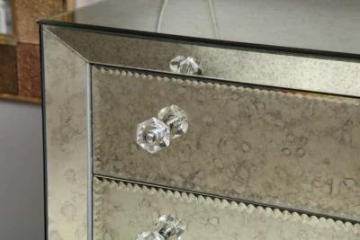  Venfield Glamorous Custom Distressed Mirror Tall Dresser