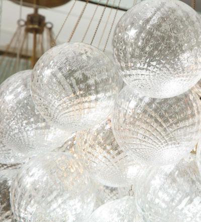  Venfield Murano Floating Clustered Globe Chandelier