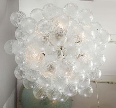  Venfield Murano Floating Clustered Globe Chandelier