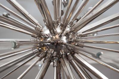  Venfield Polished Nickel Teardrop Chandelier