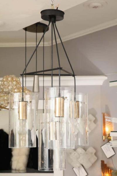  Venfield Quatro Tubular Acrylic Pendant Chandelier