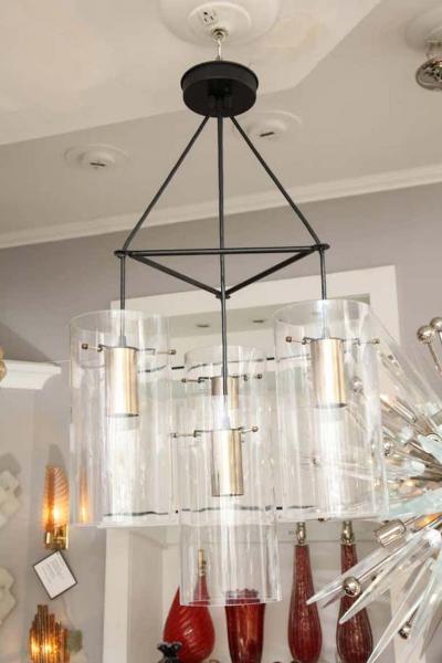  Venfield Quatro Tubular Acrylic Pendant Chandelier