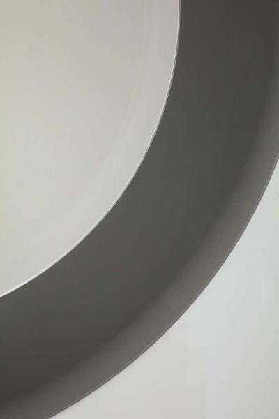  Venfield Round Beveled Mirror with Smoke Glass Border