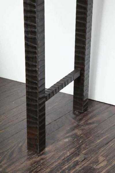  Venfield Shagreen Embossed Edelman Leather Console