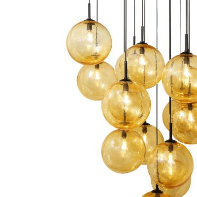  Venfield Stunning Seeded Glass Globe Chandelier 2022