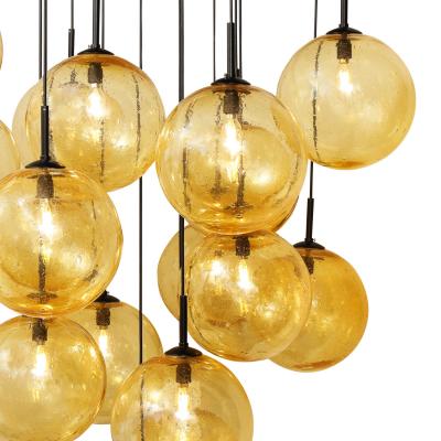  Venfield Stunning Seeded Glass Globe Chandelier 2022