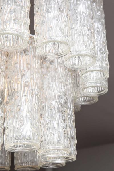  Venice Murano Co Murano Two Tier Chandelier with Sculpted Glass Pendants