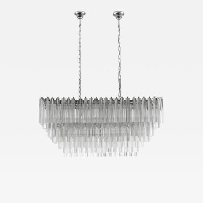  Venini A VENINI TRIEDRI RECTANGULAR CEILING LIGHT