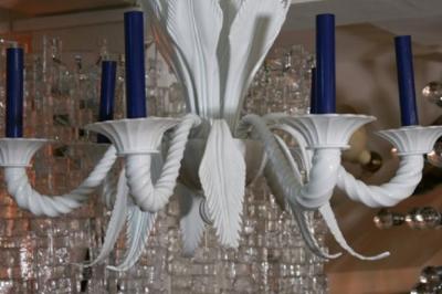  Venini A VERY RARE VENINI CHANDELIER