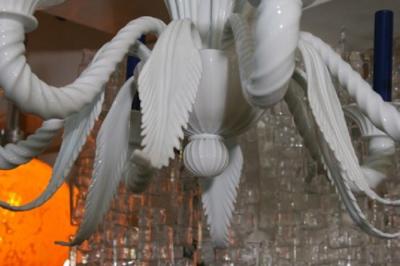  Venini A VERY RARE VENINI CHANDELIER