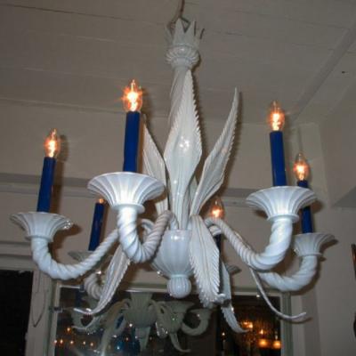  Venini A VERY RARE VENINI CHANDELIER