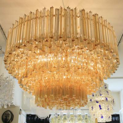  Venini AN OUTSTANDING VENINI TRIEDRI CEILING LIGHT