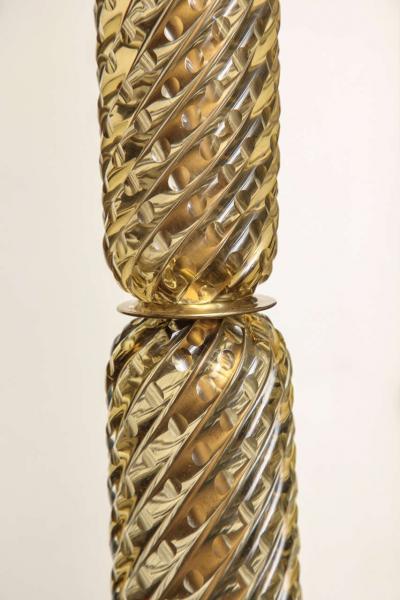  Venini Art Deco Venini Floor Lamp Made in Venice 1938