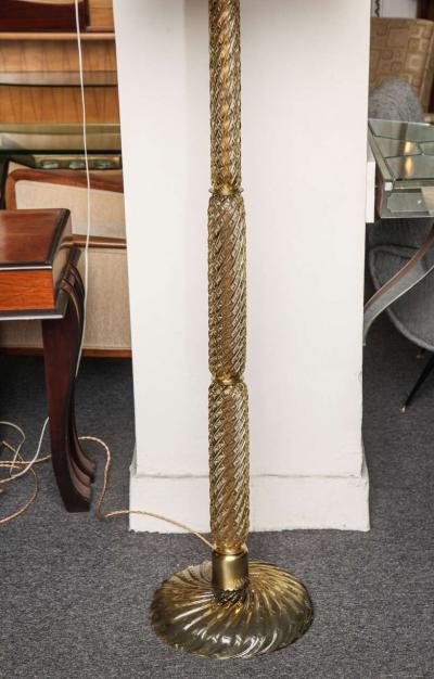  Venini Art Deco Venini Floor Lamp Made in Venice 1938